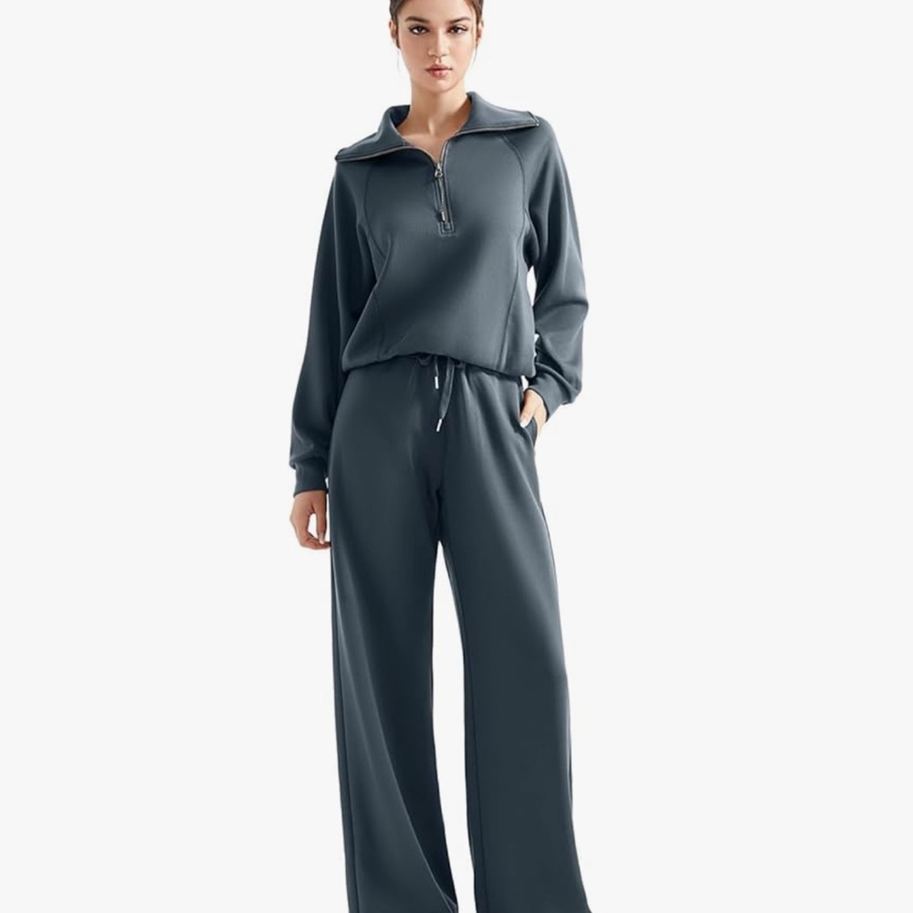 SUUKSESS Women 2 Piece Lounge Matching Set (Spanx Like)